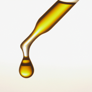 Oil Dropping from Pippette